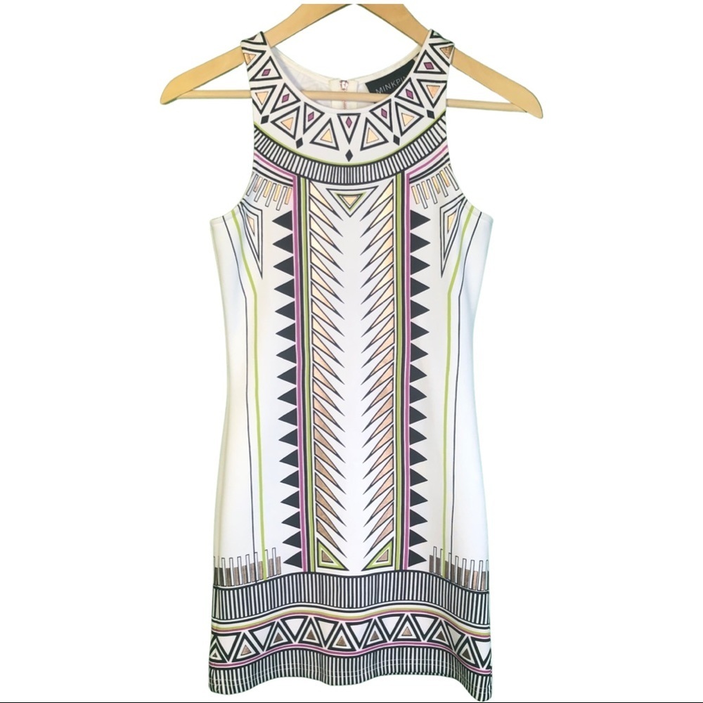 MINKPINK Vibrant Print Mini Dress